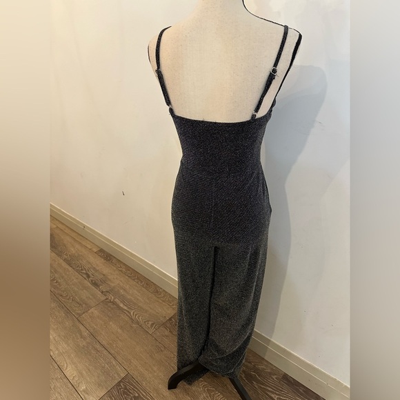 ACW Ardene sparkly top and pants SZ Small jumpsuit and crop top black - Picture 6 of 11